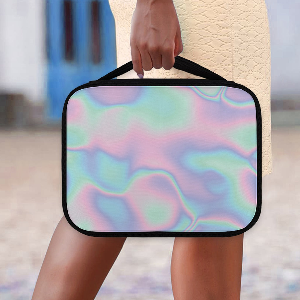 Holographic Waves Print Classic Bible Case