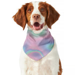 Holographic Waves Print Dog Bandana