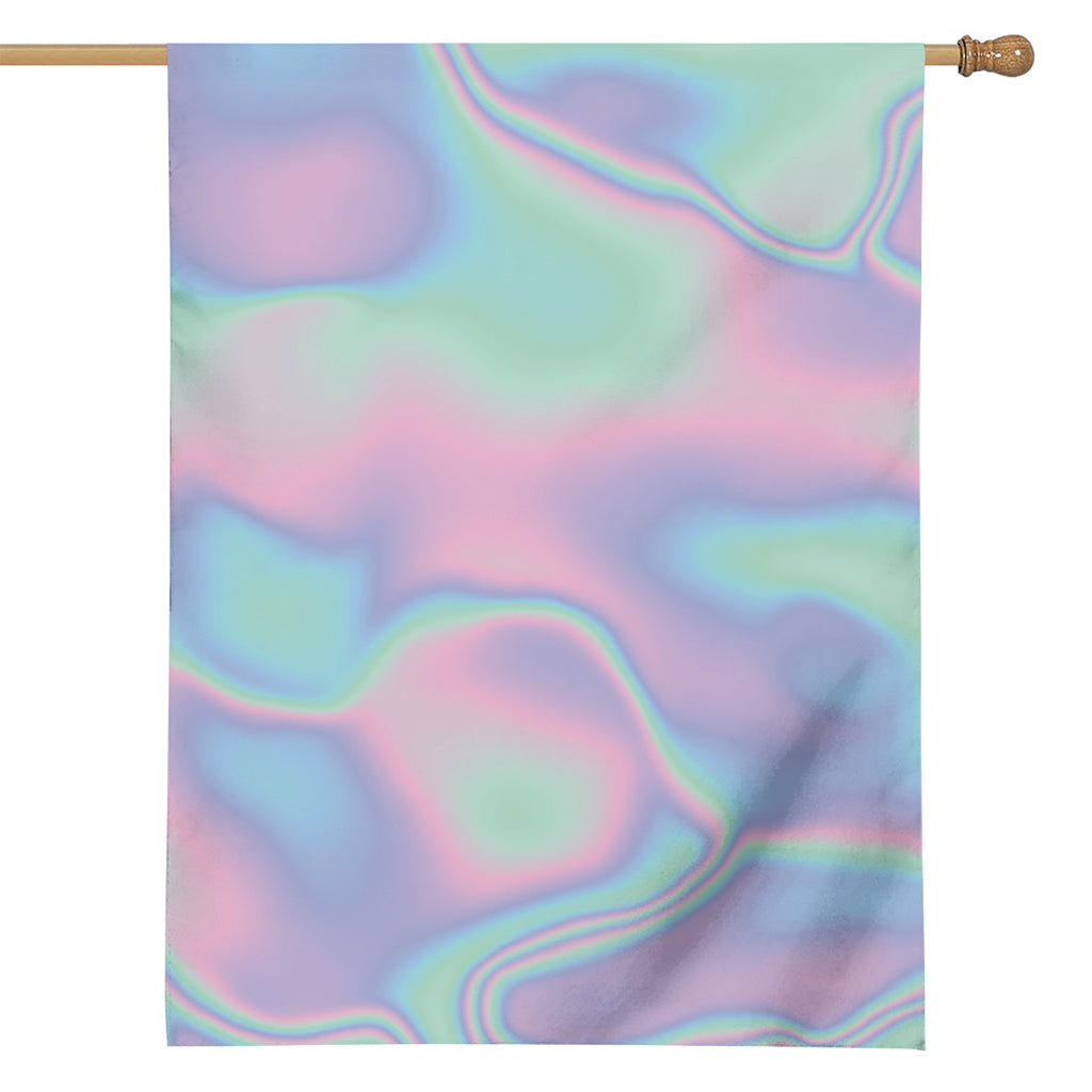 Holographic Waves Print House Flag