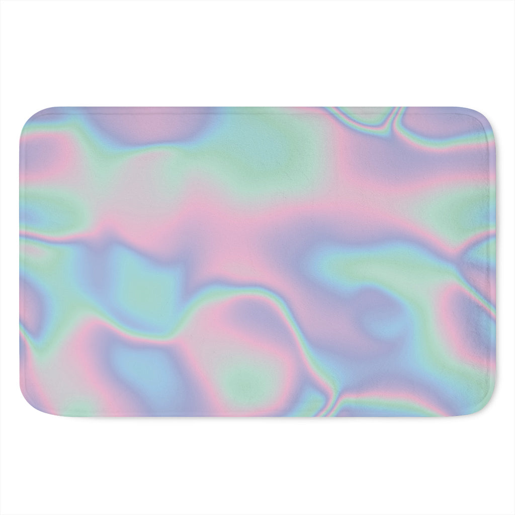 Holographic Waves Print Indoor Door Mat