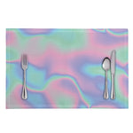 Holographic Waves Print Placemat