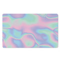 Holographic Waves Print Polyester Doormat