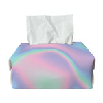 Holographic Waves Print Rectangle Tissue Box Cover