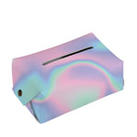 Holographic Waves Print Rectangle Tissue Box Cover