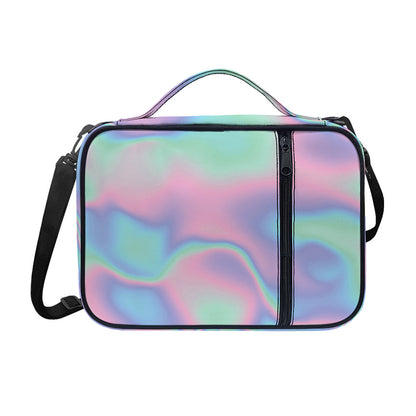 Holographic Waves Print Shoulder Strap Bible Bag