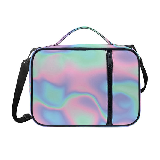 Holographic Waves Print Shoulder Strap Bible Bag