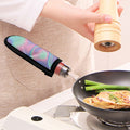Holographic Waves Print Skillet Handle Cover