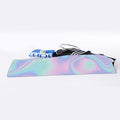 Holographic Waves Print Sports Towel