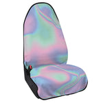 Holographic Waves Print Waterproof Car Seat Cover