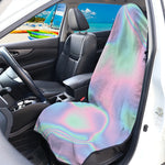Holographic Waves Print Waterproof Car Seat Cover