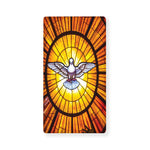 Holy Spirit Dove Stained Glass Print Baby Crib Sheet