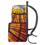Holy Spirit Dove Stained Glass Print Backpack