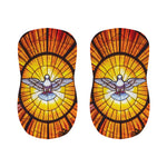 Holy Spirit Dove Stained Glass Print Bar Stool Covers