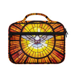 Holy Spirit Dove Stained Glass Print Briefcase Bible Bag