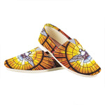 Holy Spirit Dove Stained Glass Print Casual Shoes