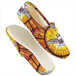 Holy Spirit Dove Stained Glass Print Casual Shoes