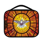 Holy Spirit Dove Stained Glass Print Classic Bible Case