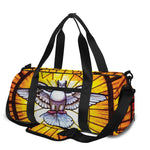 Holy Spirit Dove Stained Glass Print Gym Bag