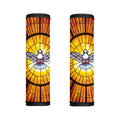 Holy Spirit Dove Stained Glass Print Handle Covers