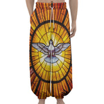 Holy Spirit Dove Stained Glass Print Lantern Pants