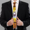 Holy Spirit Dove Stained Glass Print Necktie