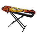 Holy Spirit Dove Stained Glass Print Piano Keyboard Cover