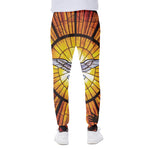 Holy Spirit Dove Stained Glass Print Scuba Joggers