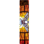 Holy Spirit Dove Stained Glass Print Table Runner