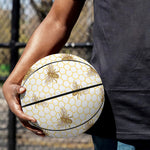 Honey Bee Hive Pattern Print Basketball