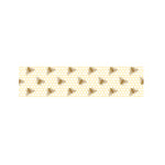Honey Bee Hive Pattern Print Bed Runner