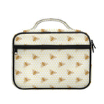 Honey Bee Hive Pattern Print Briefcase Bible Bag