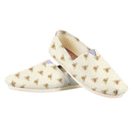 Honey Bee Hive Pattern Print Casual Shoes