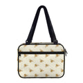 Honey Bee Hive Pattern Print Double Strap Bible Bag