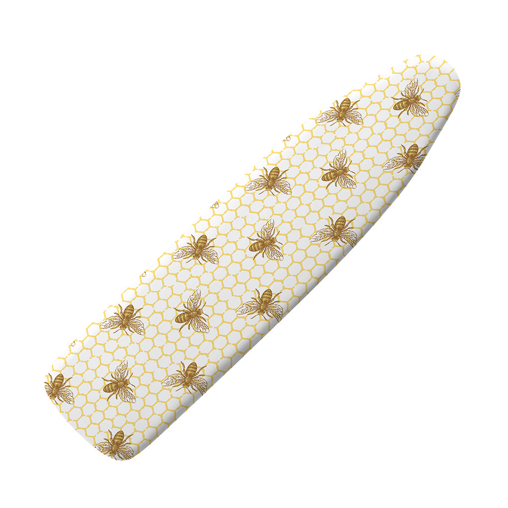 Honey Bee Hive Pattern Print Ironing Board Cover
