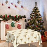 Honey Bee Hive Pattern Print Tablecloth