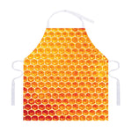 Honey Bee Hive Print Adjustable Apron