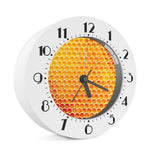 Honey Bee Hive Print Alarm Clock
