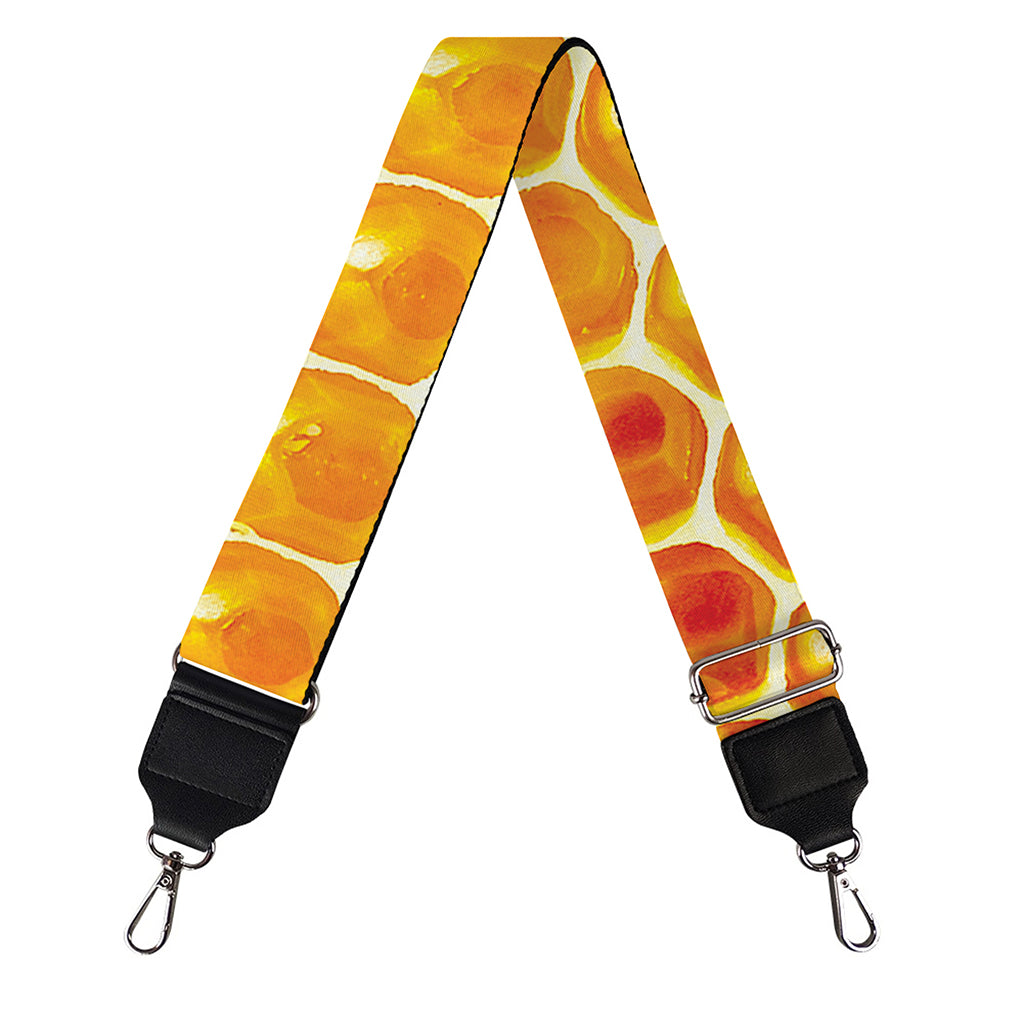 Honey Bee Hive Print Bag Strap