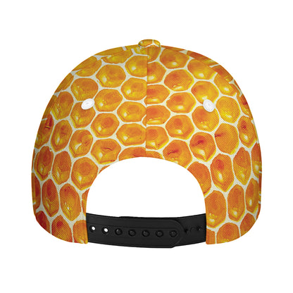 Honey Bee Hive Print Baseball Cap