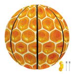 Honey Bee Hive Print Basketball