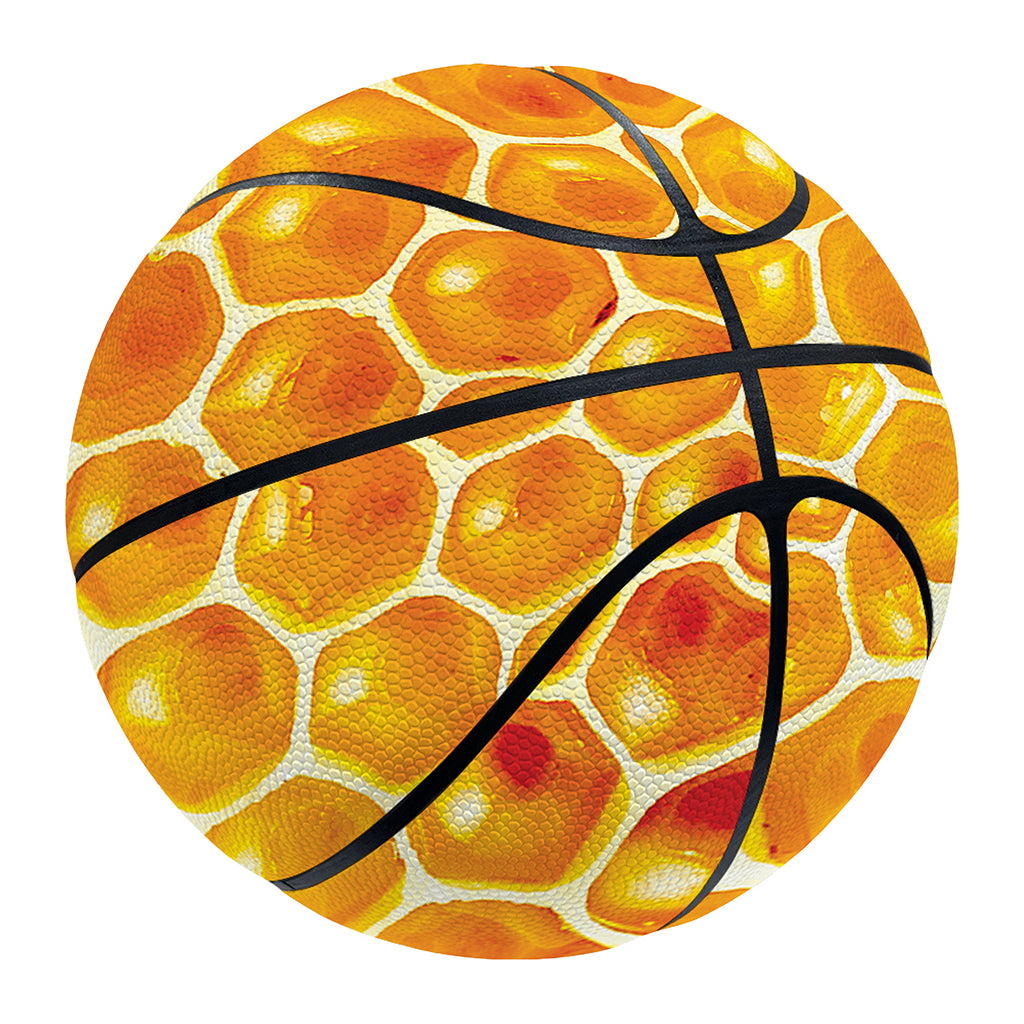 Honey Bee Hive Print Basketball