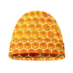 Honey Bee Hive Print Beanie