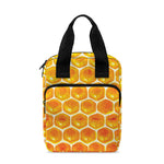 Honey Bee Hive Print Bible Tote Bag