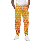 Honey Bee Hive Print Cotton Pants