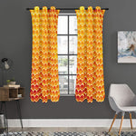 Honey Bee Hive Print Curtain