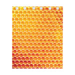 Honey Bee Hive Print Curtain