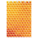Honey Bee Hive Print Curtain