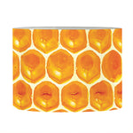 Honey Bee Hive Print Drum Lamp Shade