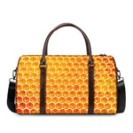 Honey Bee Hive Print Duffle Bag