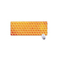 Honey Bee Hive Print Extended Mouse Pad